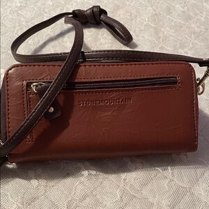 Stone Mountain Accessories Brown Crossbody Bag